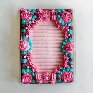 Letterboard cake